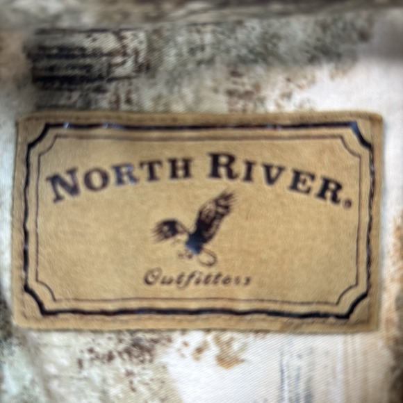 North River Outfitters Shirt Mens XL Button Down Deer Hunting Bucks Casual - Picture 3 of 9